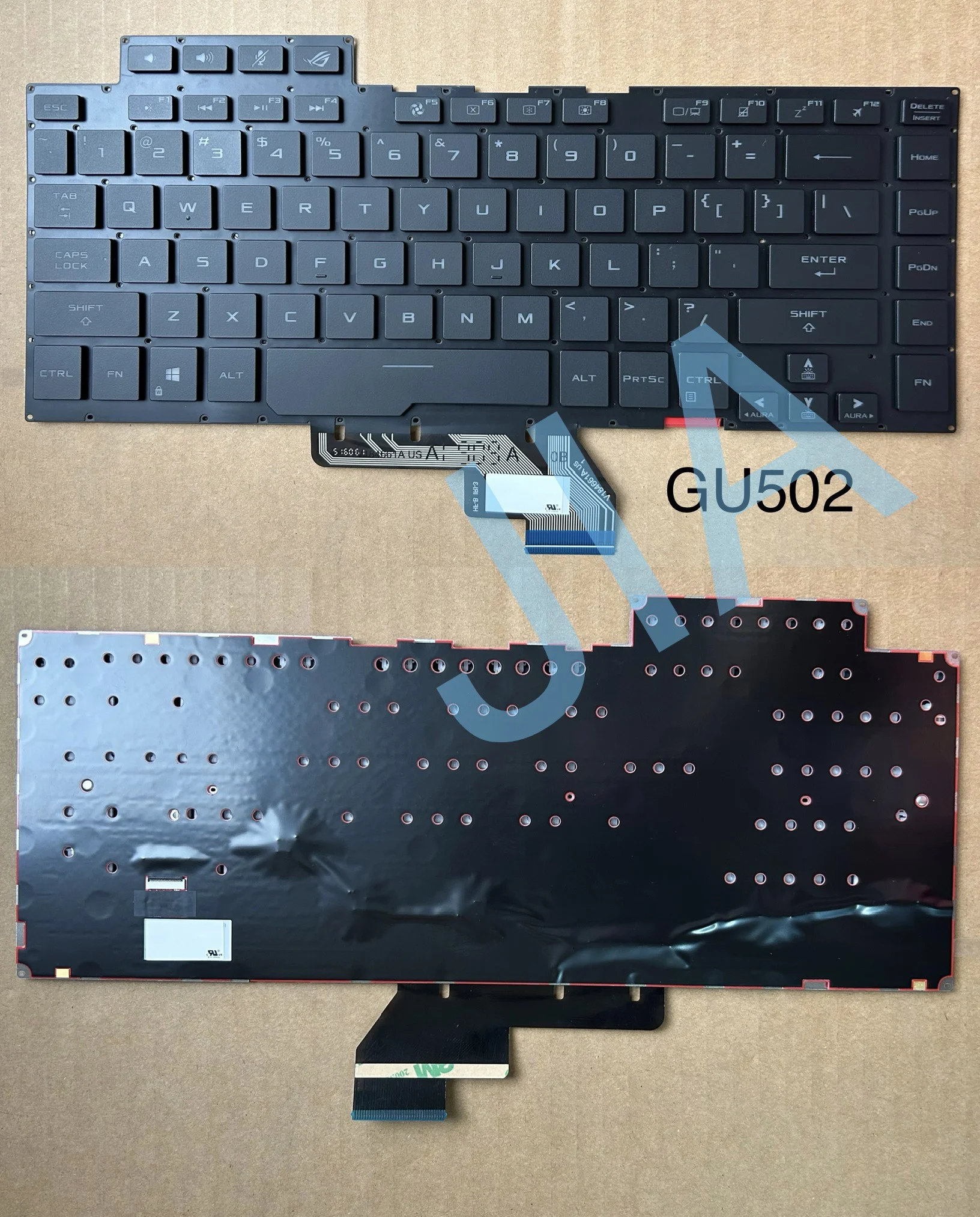 GX502 US клавиатура для ноутбука Asus ROG Zephyrus S15 GX502GW GX502GV GX502LWS GX502LXS GA502 GU502 GM502 с подсветкой