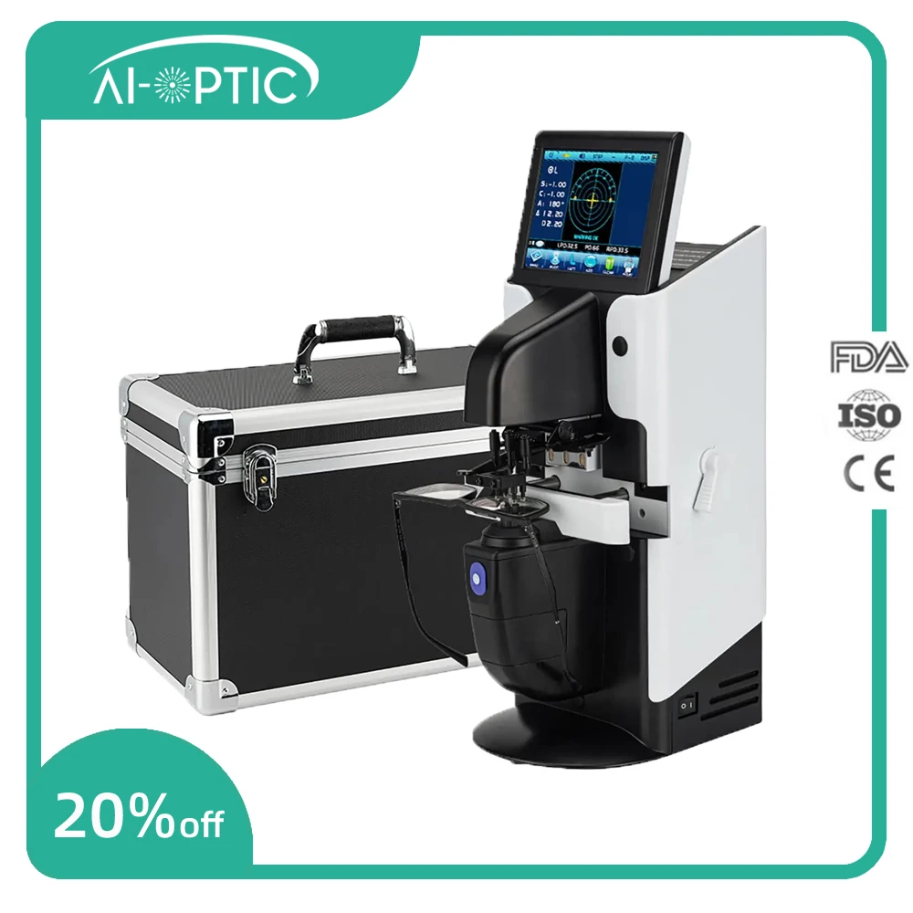 Портативный линзометр с цветным экраном 5 6 дюйма цифровой автоматический