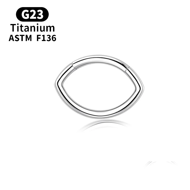 

Tragus Hinge Segment Titanium Internal Helix Nose Ring Lobe Piercing G23 Labret Body Jewelry Lip Bars Tragus Crystal Cartilage