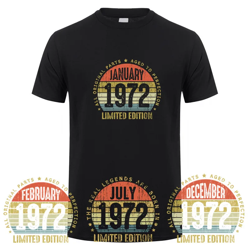 Новинка, футболка, декабрь 1972 года, сентябрь, ноябрьские Топы с коротким рукавом, январь, февраль, апрель, май, июнь, август