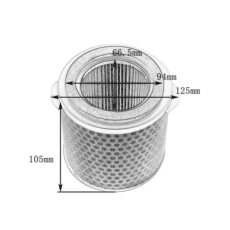 Воздухозаборник мотоциклетного фильтра для Honda XRE300 XRE 300 17211-KWT-900