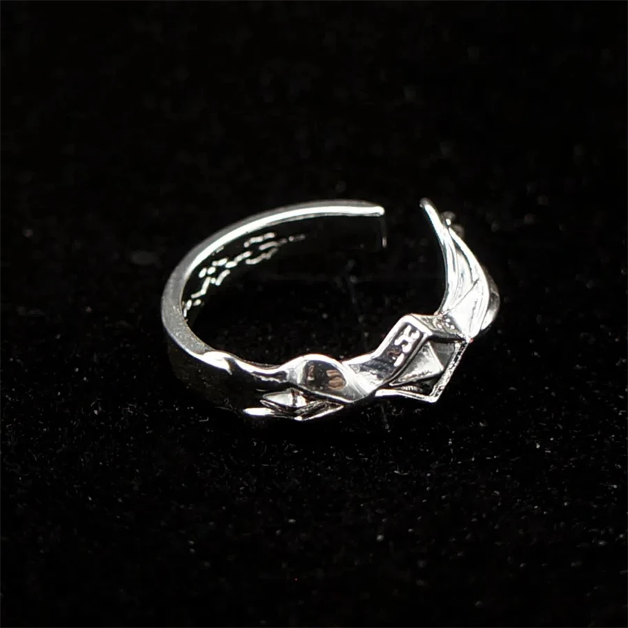 

Game Honkai Impact 3 Aponia Cosplay Accessories Props Alloy Adjustable Size Ring Metal Jewelry Unisex Xmas Gift