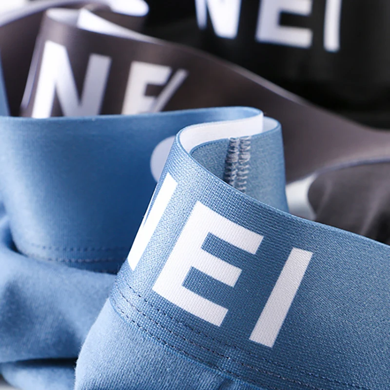 FK New Cotton Boxers Men Underwear Ropa Interior Mens Antibacterial Shorts Cuecas Masculinas Man Underpants Calzoncillos M-3XL