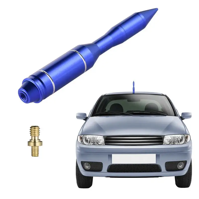 Antenna Mast Replacements Waterproof Threaded Anti-theft Locking Design Compatible With All