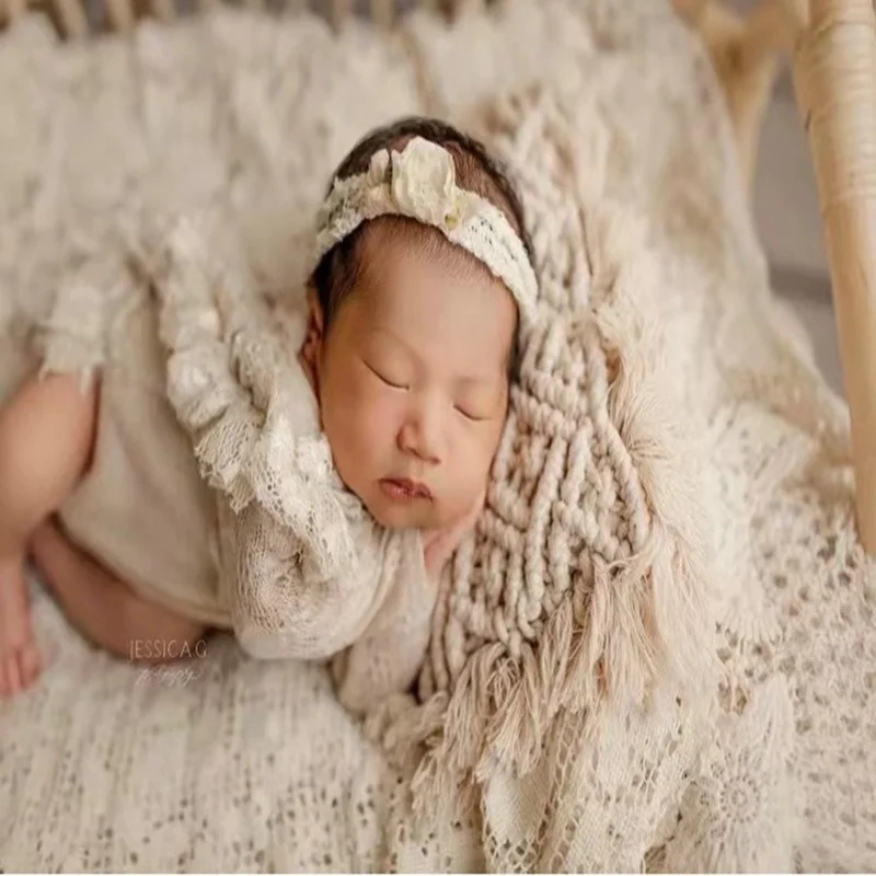 Реквизит для фотосъемки новорожденных ручная работа детская подушка с