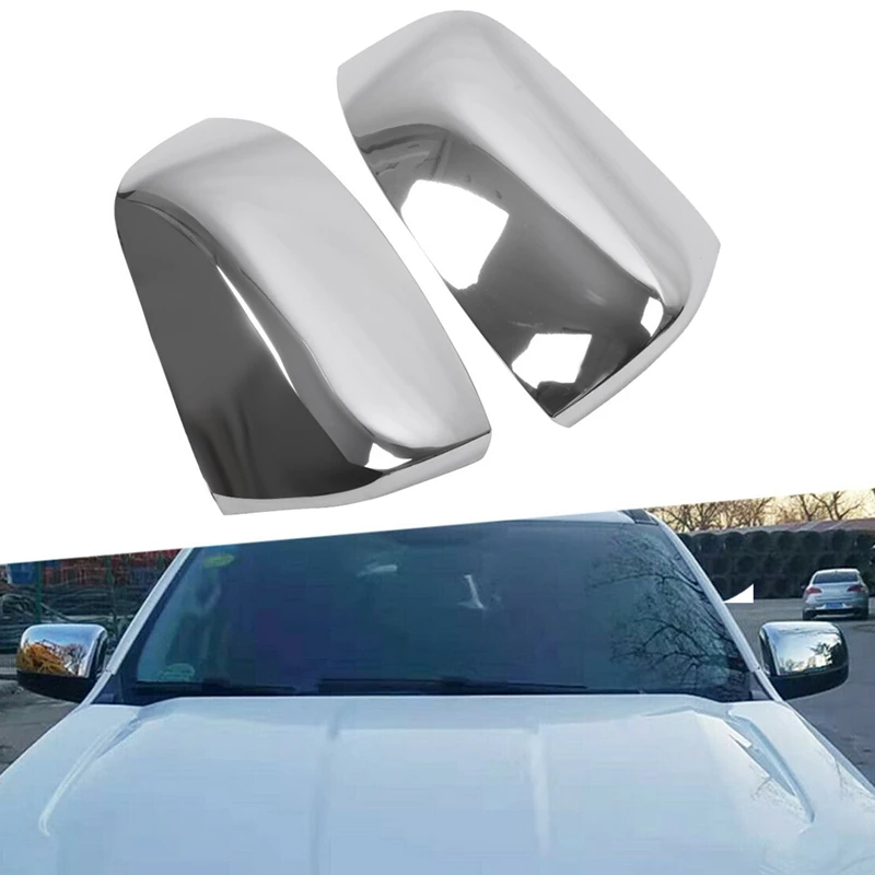 Крышка корпуса зеркала заднего вида для Ford Ranger / Everest 2012-2020 ABS Серебристая