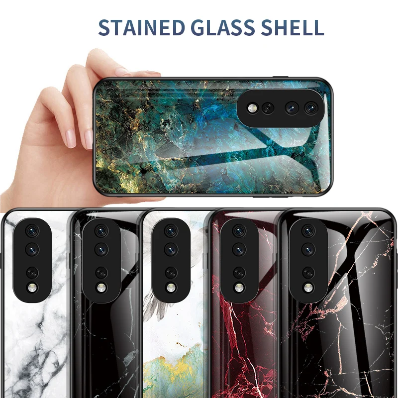 

Tempered Glass Back Case For Honor 80 Pro 70 Pro X8 X7 X9 Honor 60 Pro 50 Play 5T 5 X10 Play 4T Pro Honor V40 V30 V20 20 Fundas