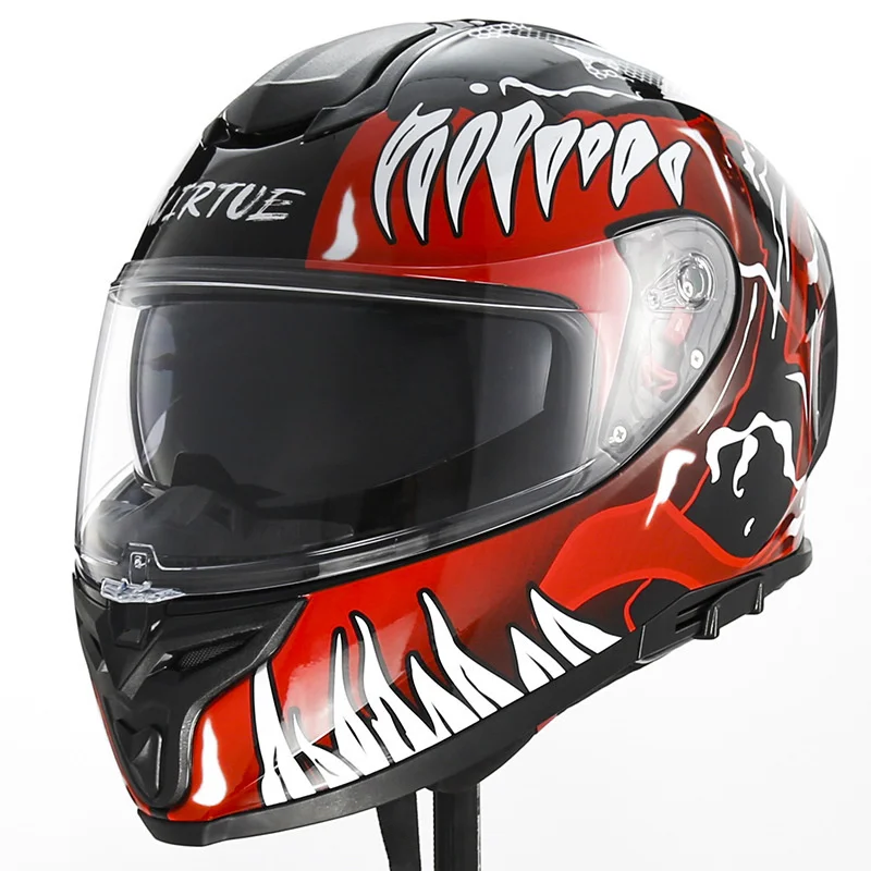 

DOT ECE approved Professional Full Face Motorcycle Helmet Motocross Scooter Casque Hors Route Moto Casco Integral For Man