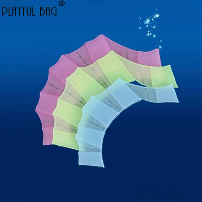 

Силиконовые ласты, перчатки для плавания на открытом воздухе, для взрослых и детей, оборудование для дайвинга, вспомогательные инструменты ...