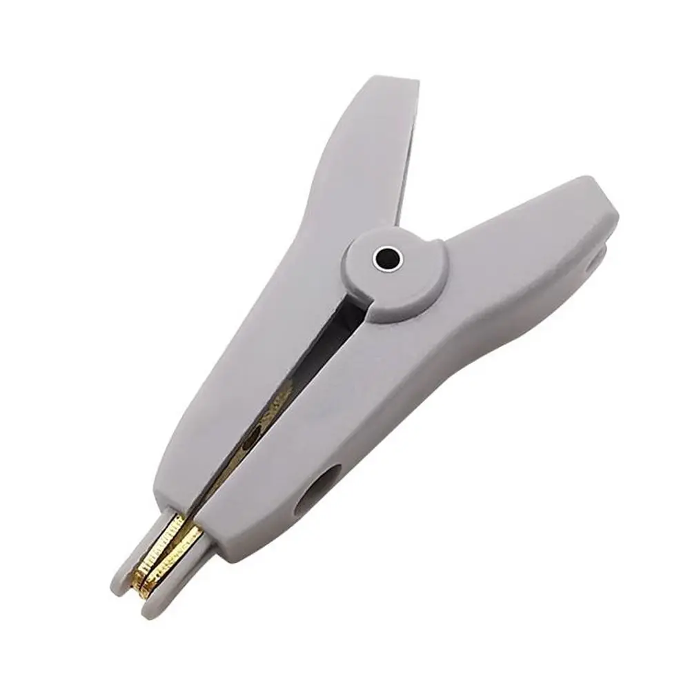 Плоский зажим типа «крокодил» 52 мм латунный 5А