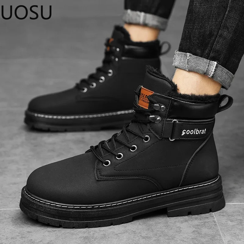 Мужские сапоги для инструментов модные Универсальные мужские снега