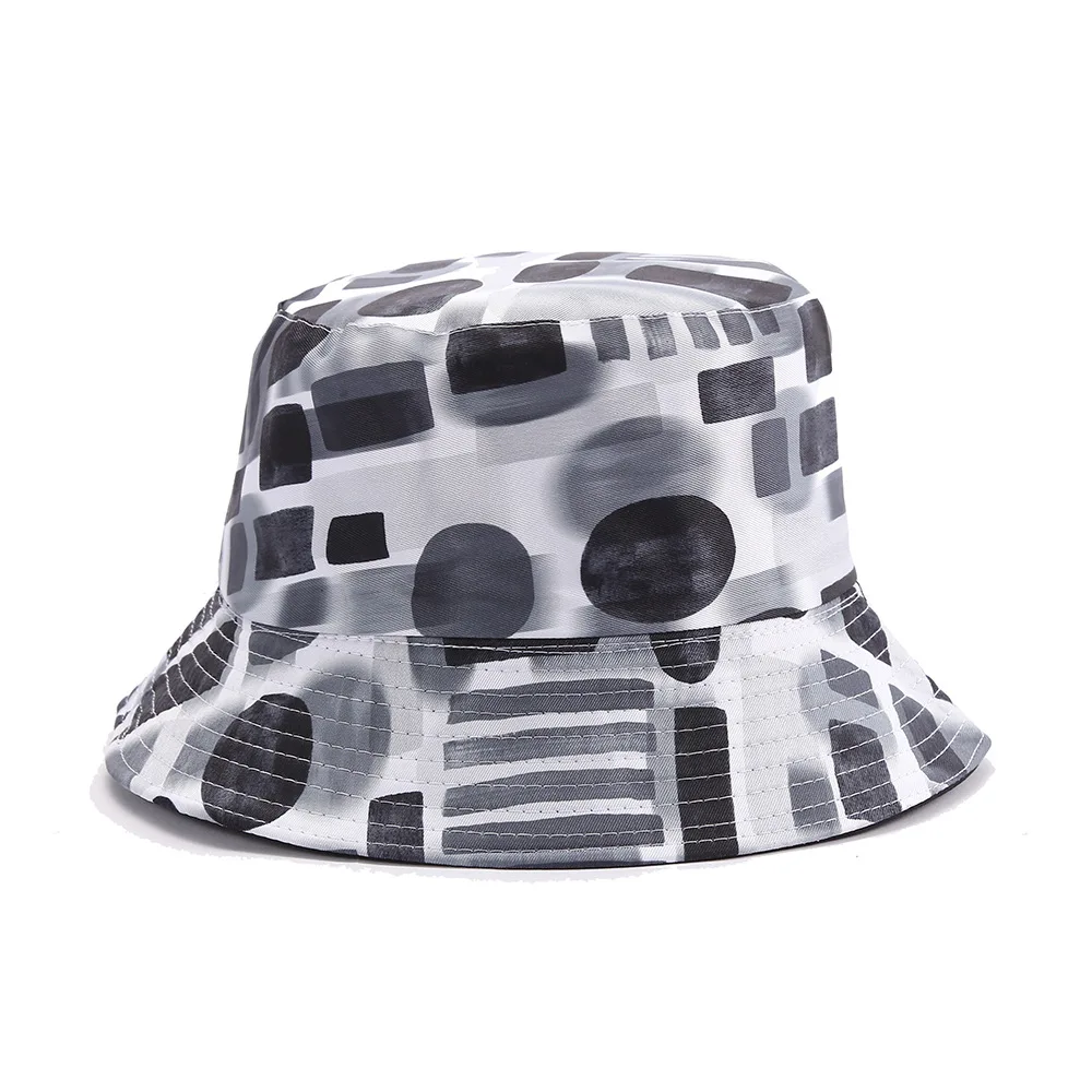 

Панама Двусторонняя женская с вышивкой, Пляжная Панама в стиле хип-хоп, складная шапка от солнца, летняя