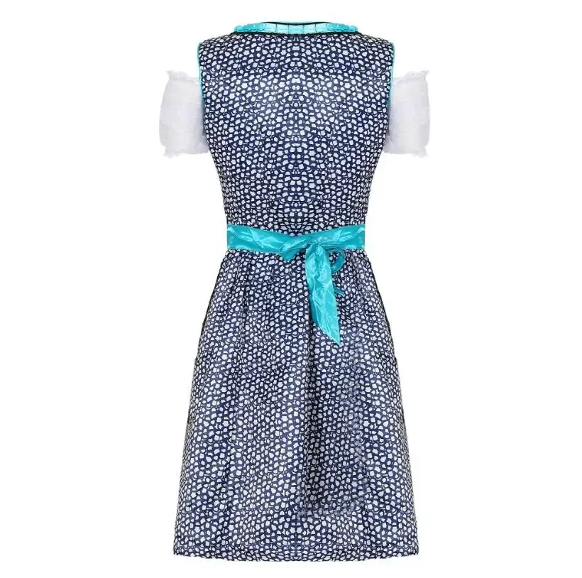 Сексуальное платье-дирндль с цветочным узором на Октоберфест традиционный