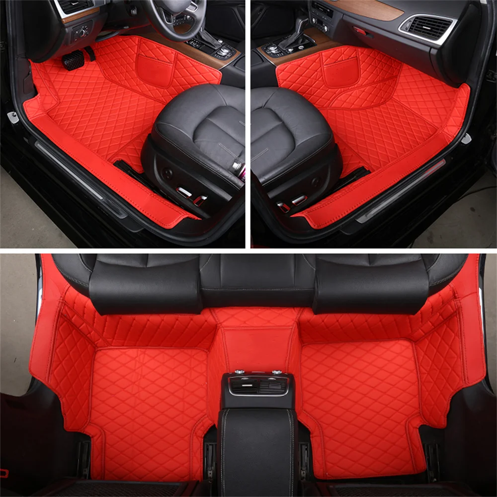 

Custom Fit Car Floor Mats Accessories Interior Single Layer For 5 Seaters Over 2000 Car Models Both Left and Right hand drive