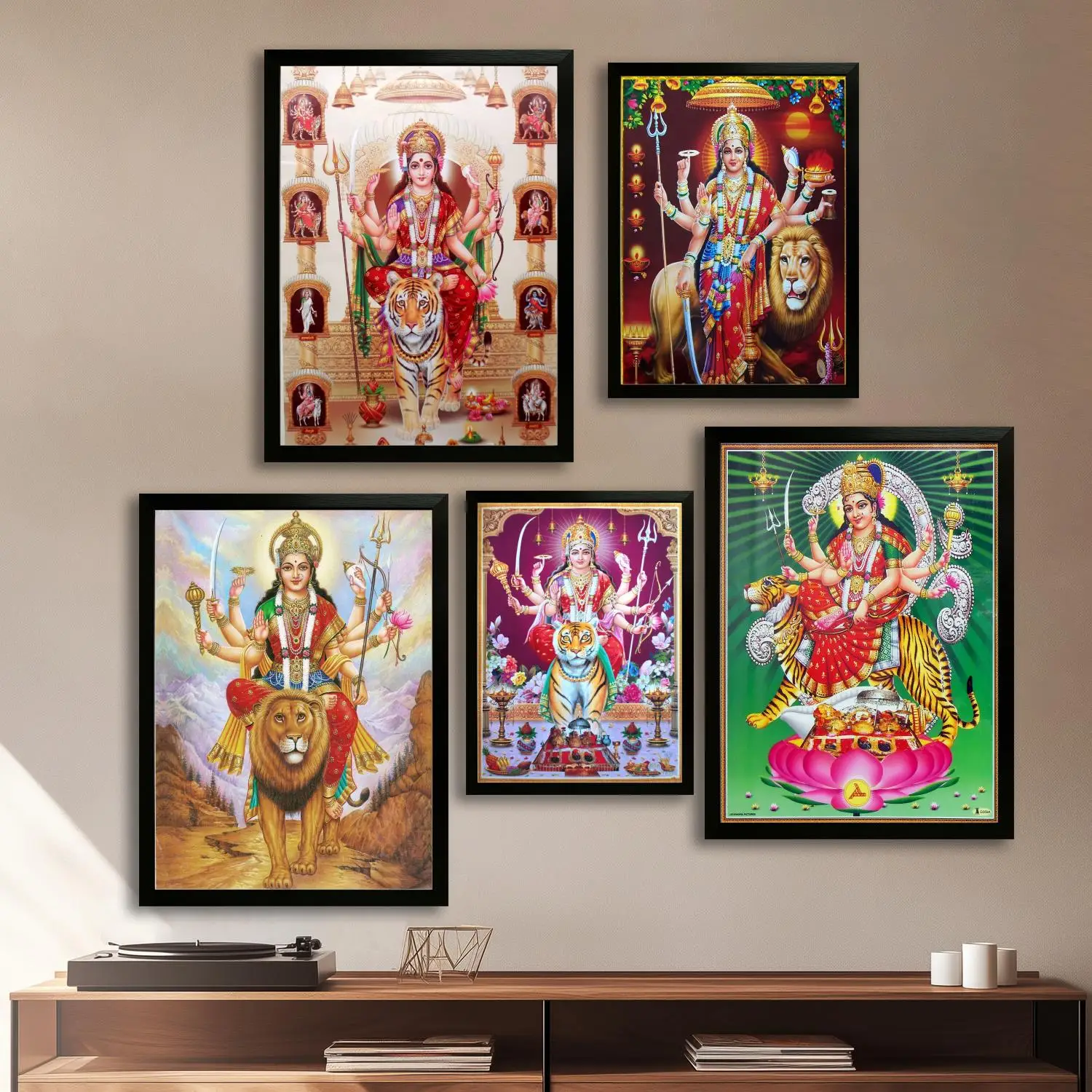 Плакат Durga печать на холсте