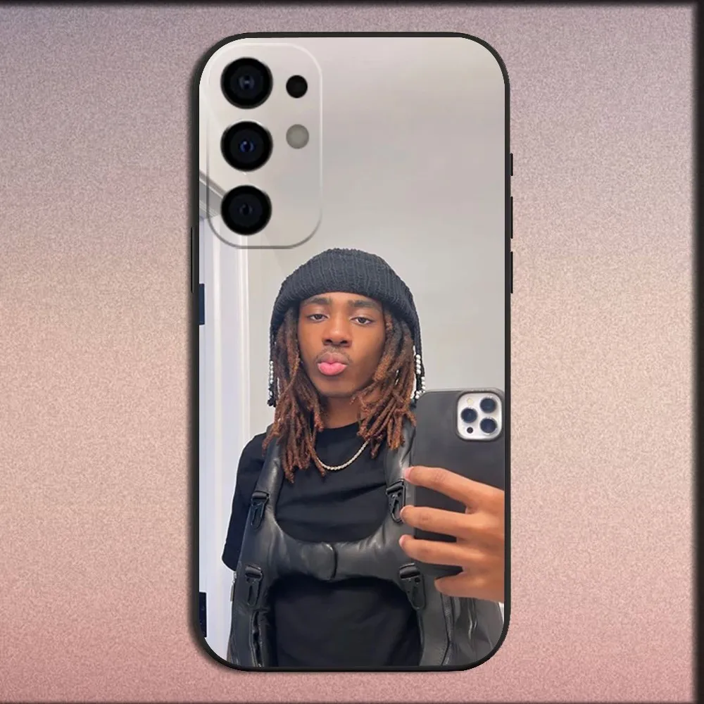 Rapper Rich A-Amiri Phone Case For Samsung S25 S24 S21 S22 S23 S30 Ultra S20 Plus Fe Lite Note 10 9 5G Black Soft Cover