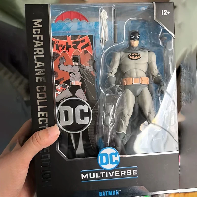 Dc Mcfarlane Multiverse Bat-Manga: Batman Collector Edition 7-дюймовая экшн-фигурка Модель Коллекция