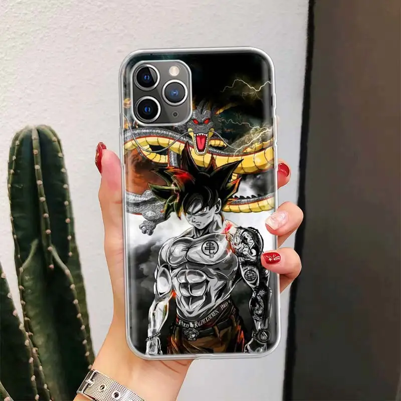 Чехол для телефона с аниме Goku Dragon Ball iPhone 11 13 Pro Max 12 Mini X XS XR 6 6S 8 7 Plus SE Apple 5 |