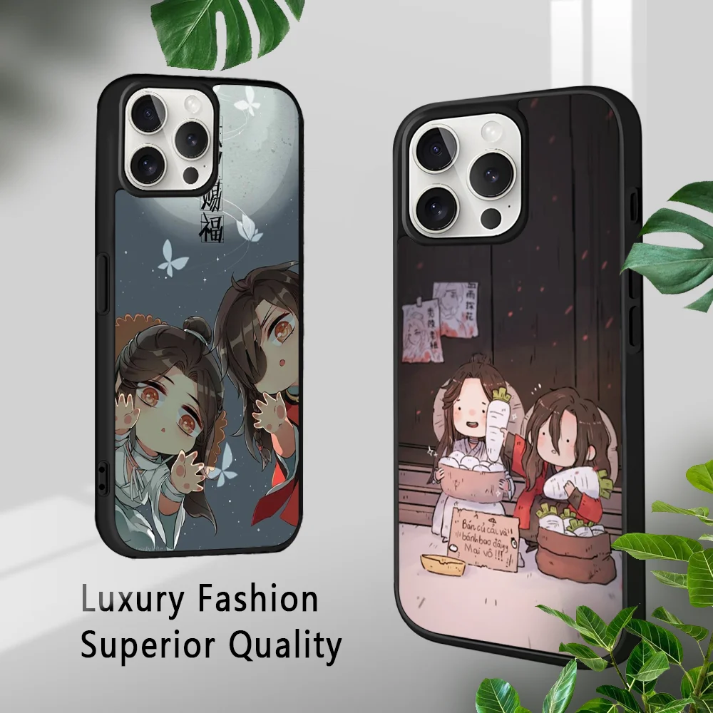 H-Heaven Official BlessingS Cute Phone Case For iPhone 16 15 14 13 12 11 Pro Xs Max Mini Plus Celulares Hard Funda