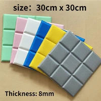 xpe self adhesive waterproof 3d three dimensional soft bag childrens anti collision wall stickers kindergarten decoration