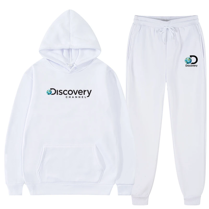 Hoodie+Sports Pants Men's Set Two Piece Sweater Men's and Women's Belt Set 2023 Spring Women's Sports Jogging