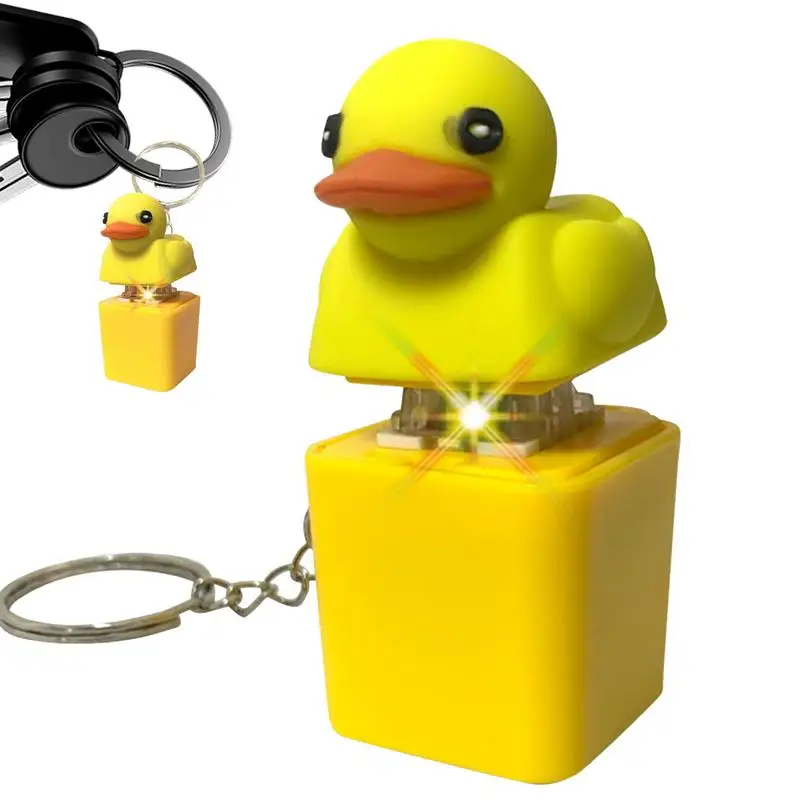 Фото Quacky Duck Fidget Toy Fidget Duck Quacking Кнопка клавиатуры Сенсорные игрушки Колпачки для снятия стресса That Quack Клавиатура Кликер №1