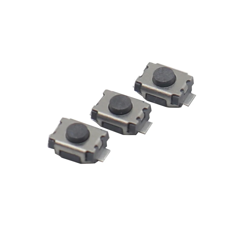 Фото 【100-20 шт.】Микропереключатели SMD 3*4*2 мм, 4-контактные тактильные кнопки, мини-кнопки 3x4x2H №3