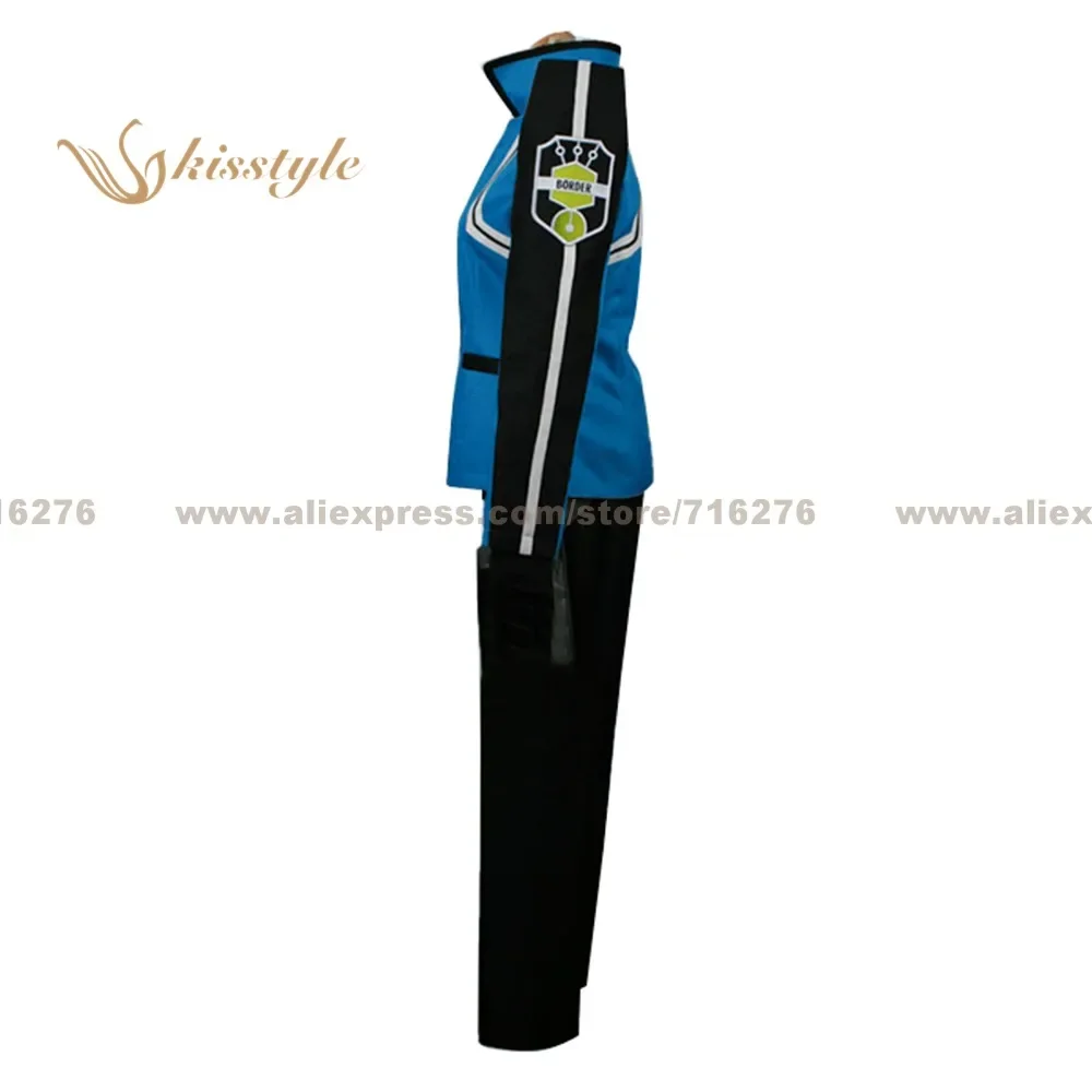 Kisstyle Fashion World Trigger Osamu Mikumo синяя униформа COS Одежда Косплей Костюм принимаются по