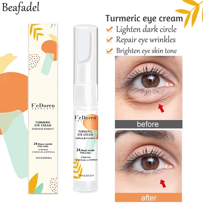 

Anti Dark Circles Eye Cream Fades Fine Lines Wrinkle Remove Female Eye Bags hyaluronic acid Anti Aging Firmness Beauty Health