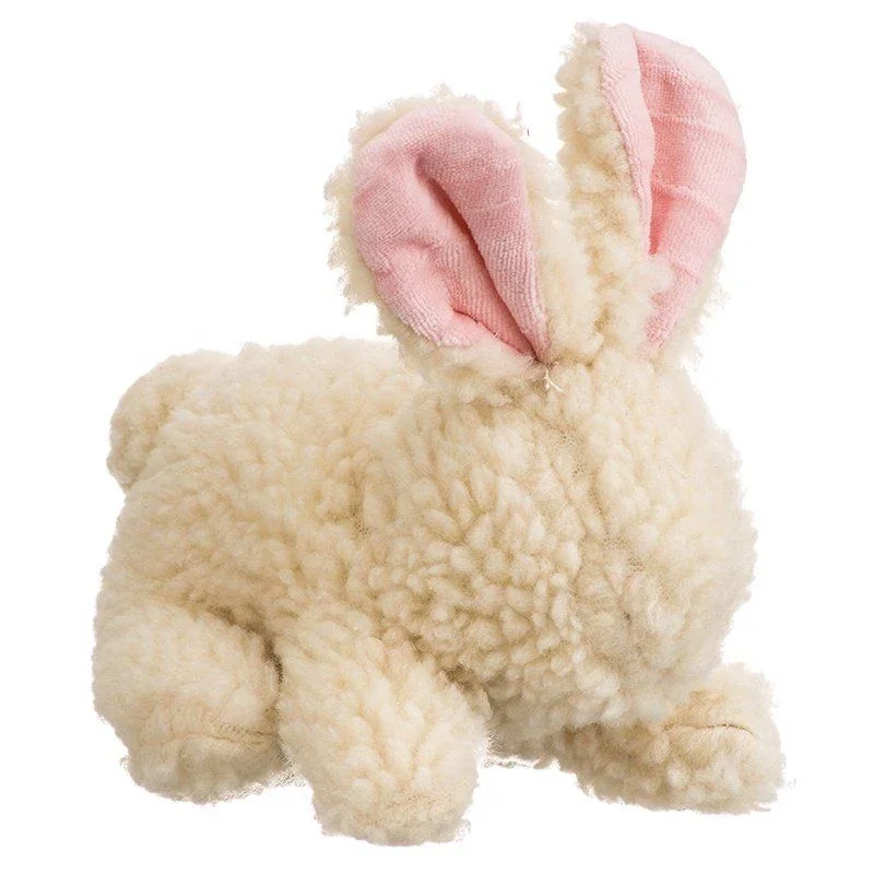 

Vermont Style Fleecy Rabbit Shaped Dog Toy