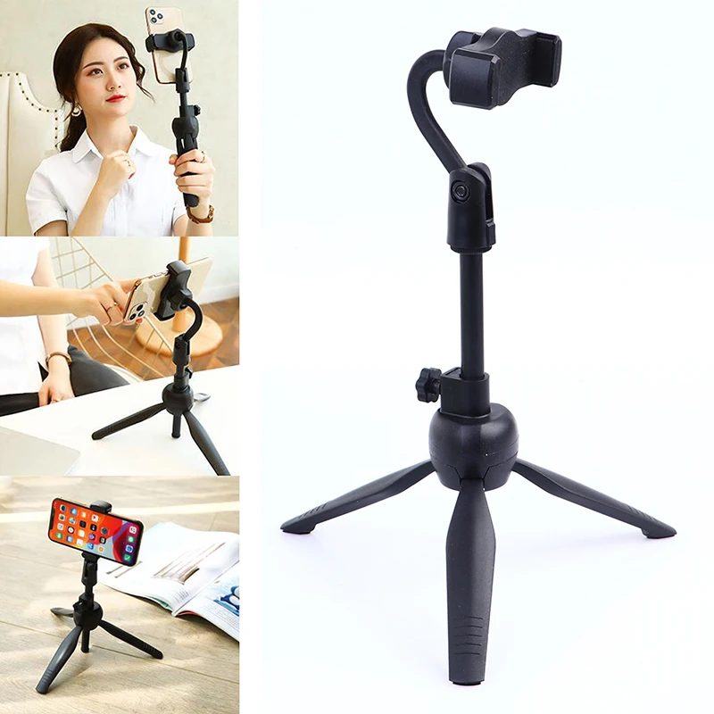 

Desktop Live Mobile Phone Bracket Tripod Handheld Holder For GoPro Sports Action Camera For IPhone Samsung Smartphone Accessory