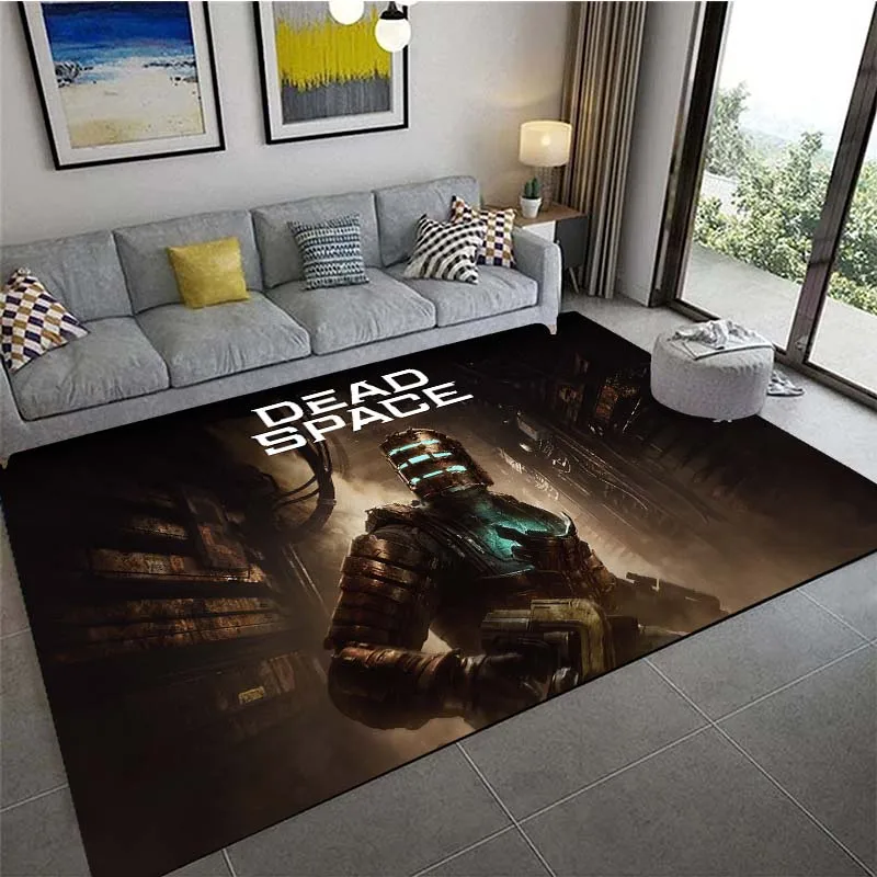 

Игровые коврики Dead Space для мальчиков, для спальни, гостиной, геймпад, коврики для игроков, комнатный коврик для зоны игры, нескользящий напольный коврик