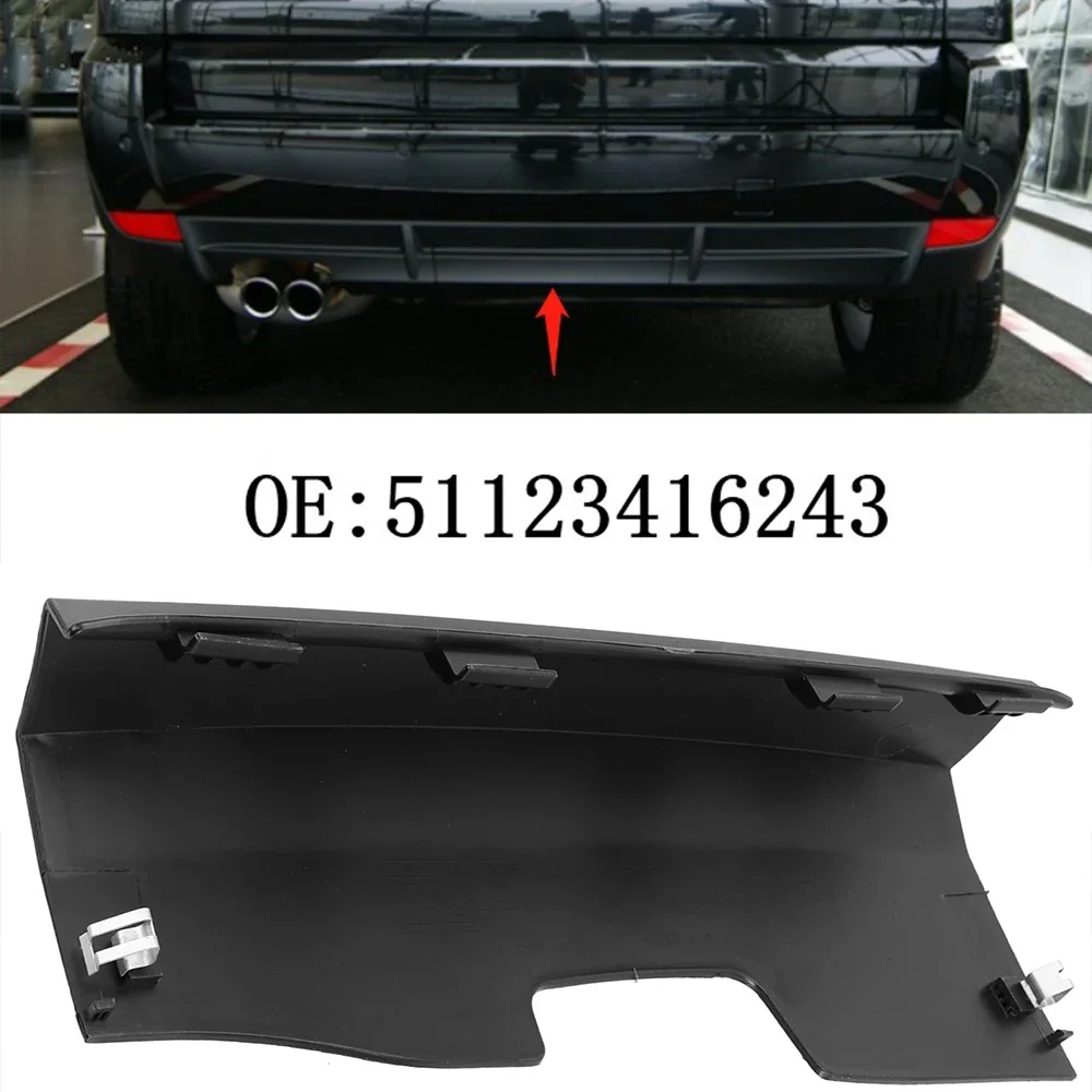 

Для BMW E83 X3 2007-2011 задний автомобильный задний бампер-разовая планка, крышка отверстия, детали, тяговая крышка, сменные аксессуары 51123416243