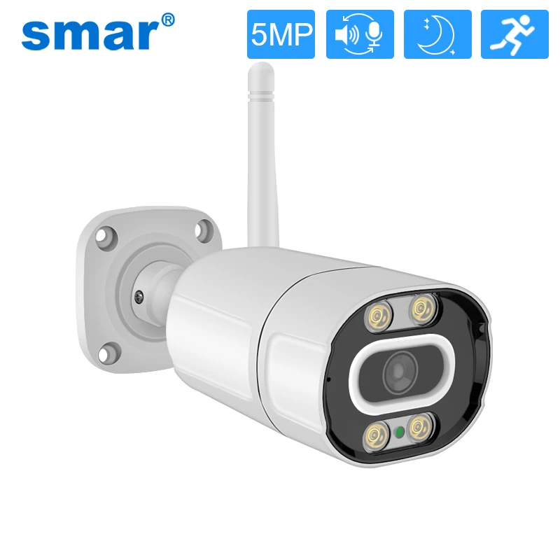 

IP-камера Smar, 5 МП, 3 Мп, 1080P, Wi-Fi, двустороннее аудио