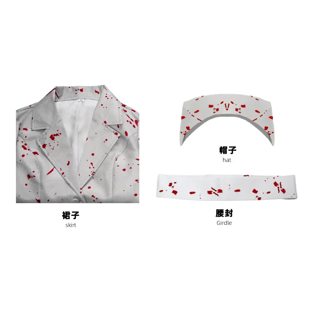 Женское трикотажное платье с завязками в виде зомби