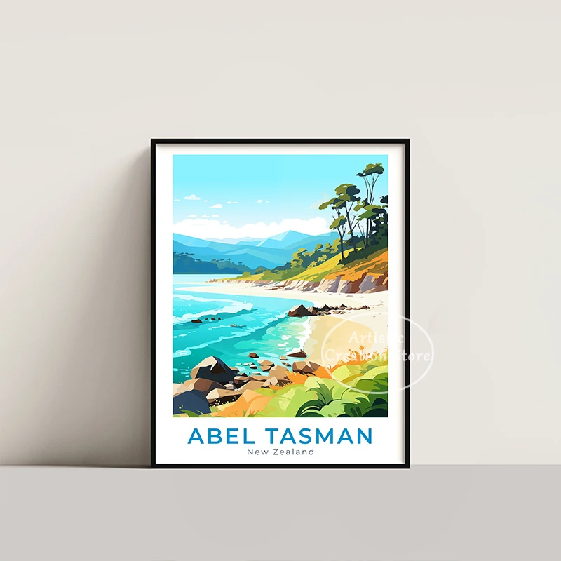 Настенная картина Bora с принтом для путешествий постер на холсте Европейским