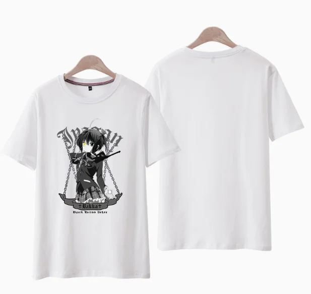 Аниме Love Chunibyo и другие модные женские футболки с коротким рукавом Летний костюм