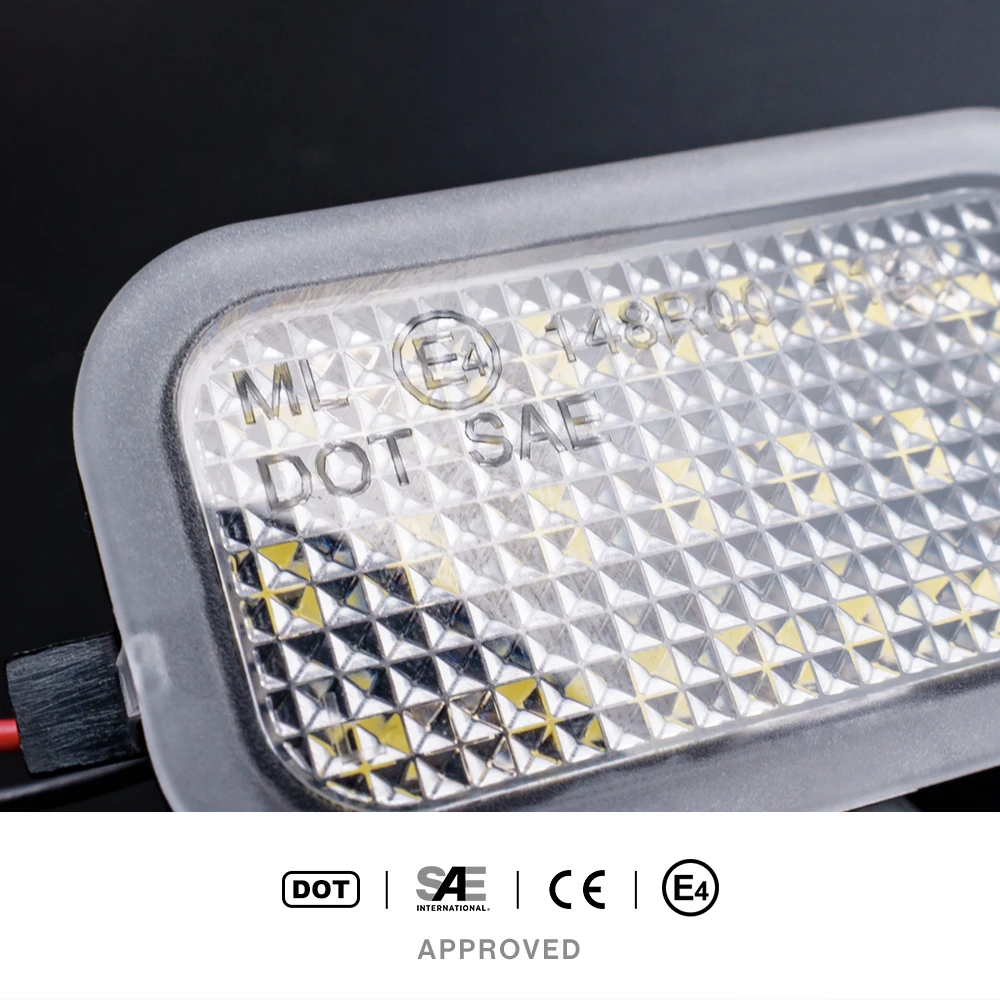 2 светодиодных светильника под зеркалом для Cadillac Escalade EXT ESV GMC Yukon XL Sierra 2500 3500HD лампа