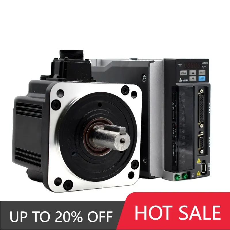 

Delta Servo Motor 1KW B2 Series ASD-B2-1021-B+ECMA-E21310RS+3M Wire 4.77N.M 5.6A Use For Automated Industry