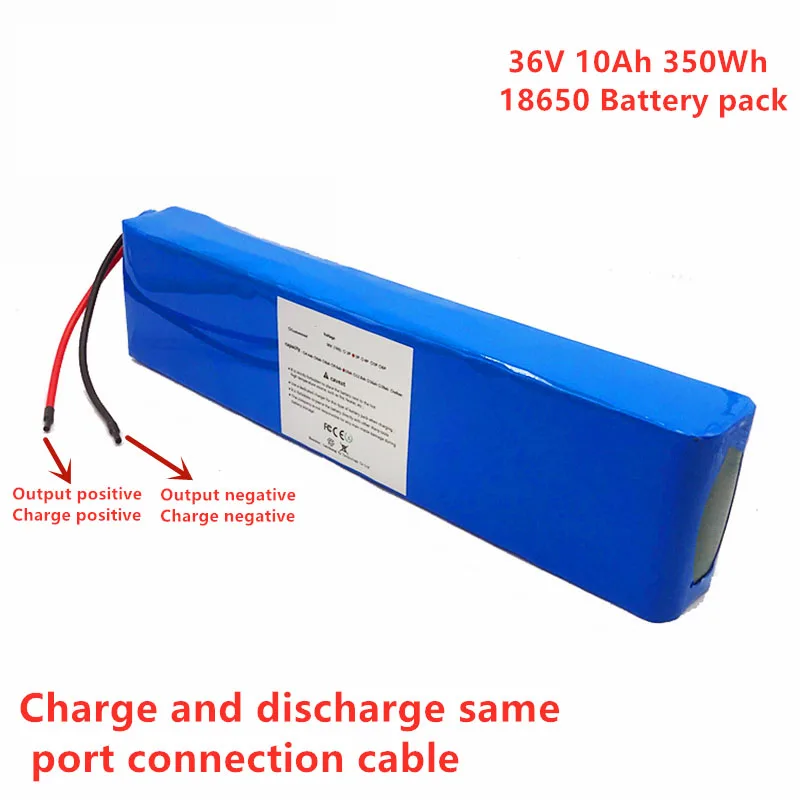 

Аккумулятор 36 В 10S3P 10Ah 42V 18650 комплект литий-ионный батарей, аккумулятор для электровелосипеда, электромобиля, велосипеда, мотора, скутера с 20A BMS 350W 500W