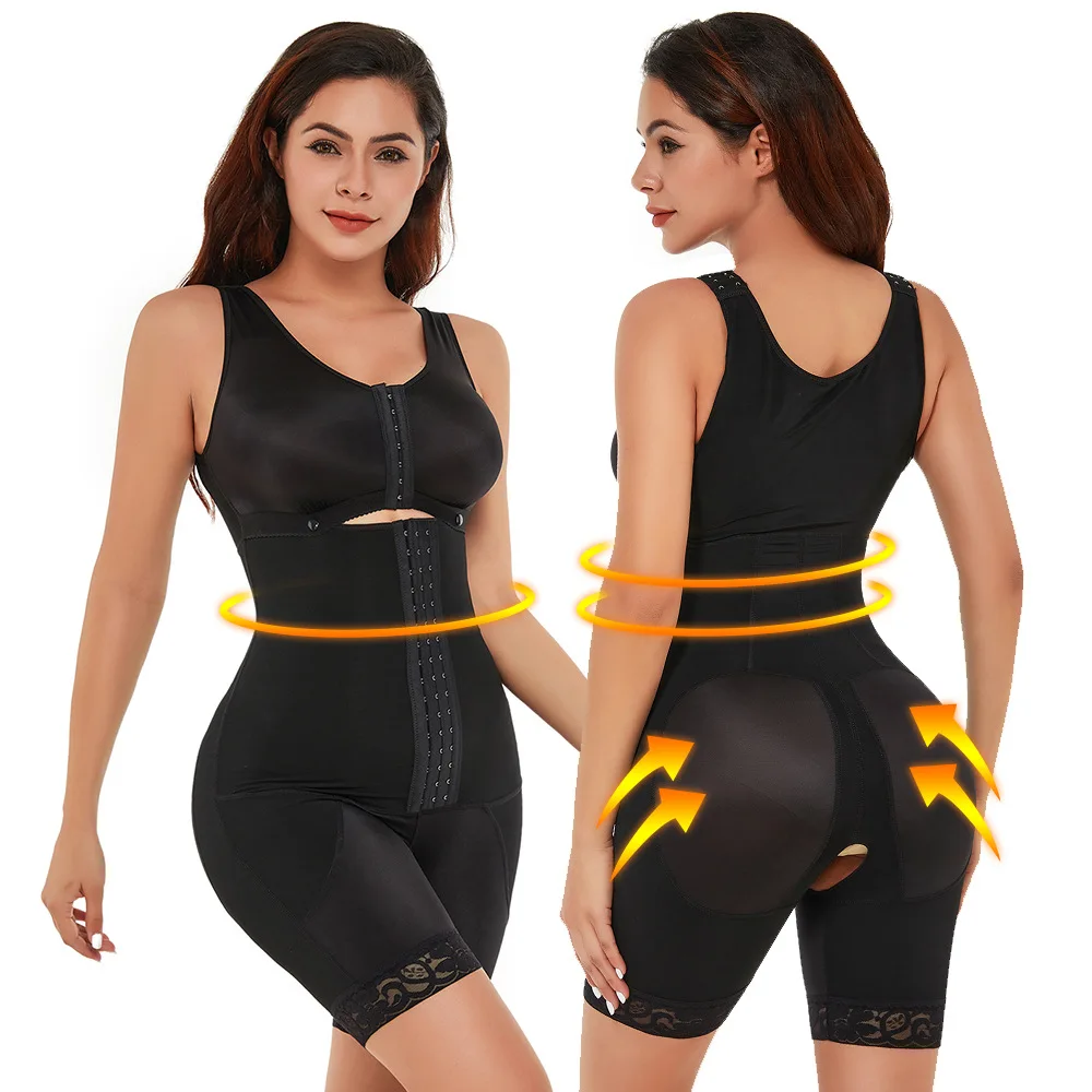Women's Corset Full Waist Trainer Body Shaper Faja Fajas Colombianas Binders Female Modeling Strap Tummy Slimming Shapewear
