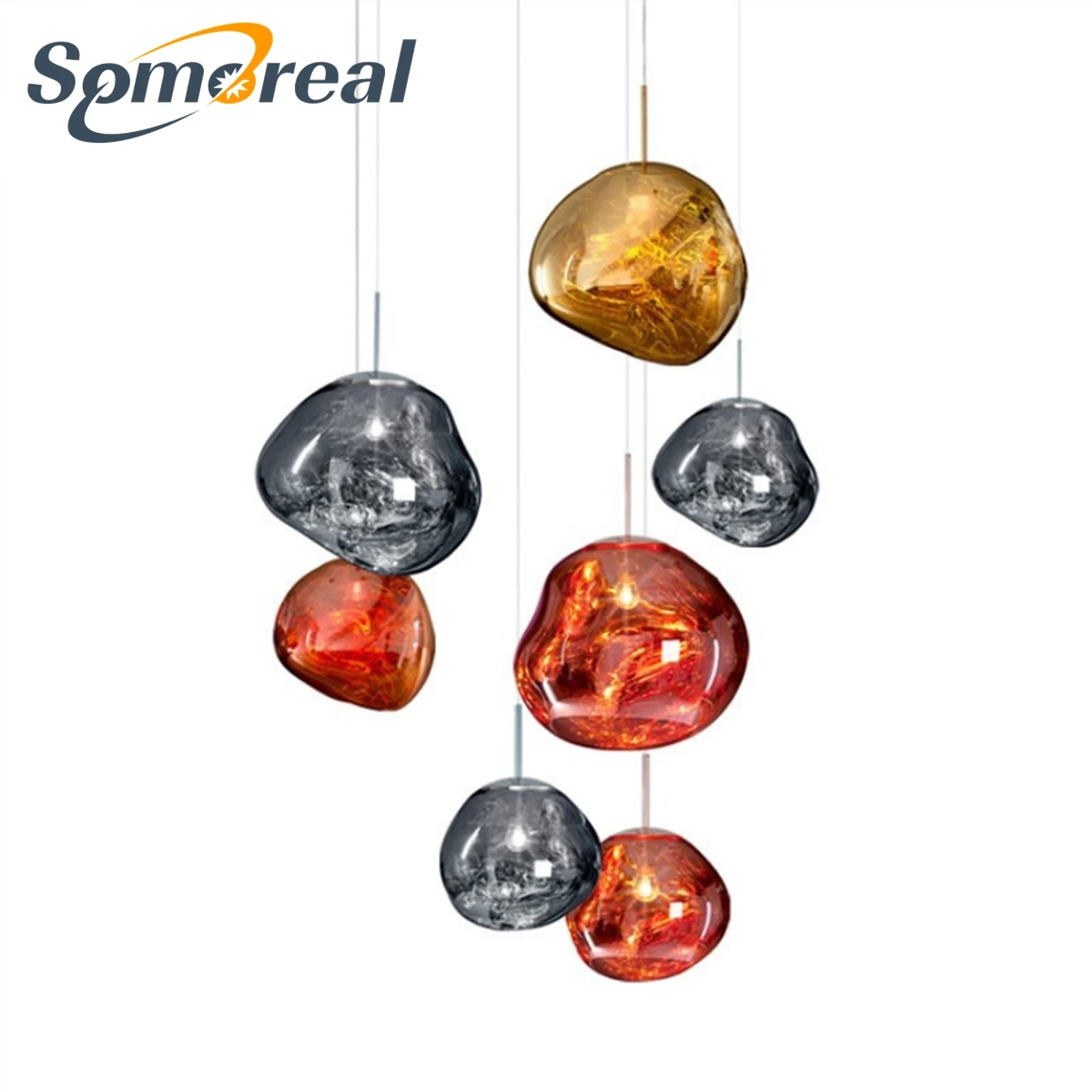 

Modern Bedroom Nordic PVC Pendant Lights For Living Room Loft Suspension Pendant Lamp Home Indoor Decor Ktchen Lighting