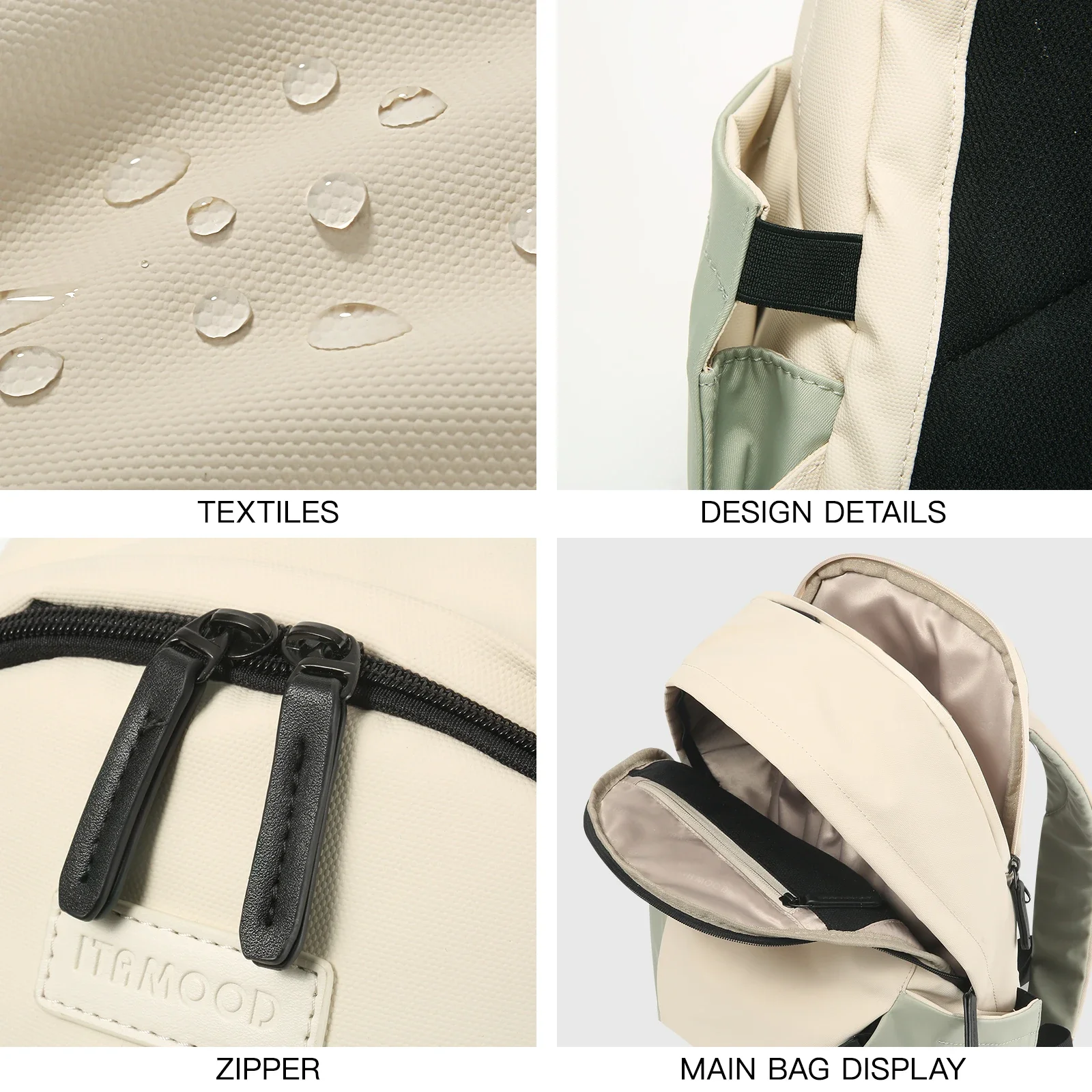 Женский рюкзак для путешествий TOUTOU Водонепроницаемый Многофункциональный