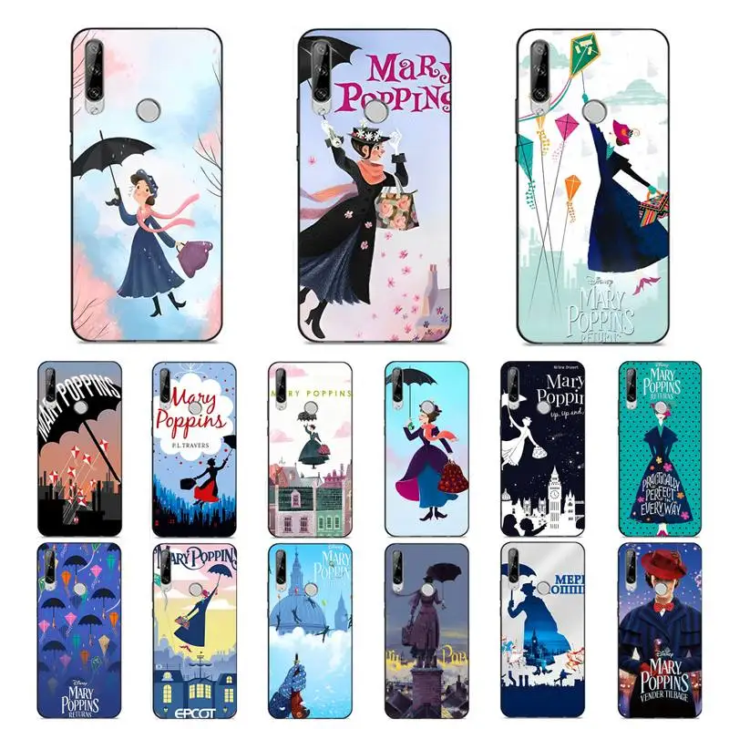

Disney Mary Poppins Phone Case for Huawei Y 6 9 7 5 8s prime 2019 2018 enjoy 7 plus