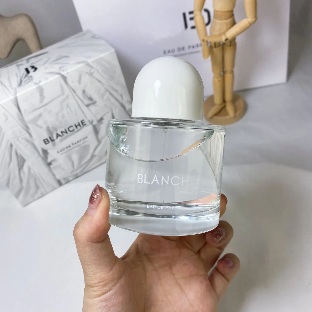 

high quality unisex perfume new blache women natural taste floral long lasting with atomizer for men fragrances