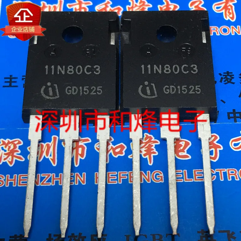 

5PCS-10PCS SPW11N80C3 11N80C3 TO-247 800V11A NEW AND ORIGINAL ON STOCK