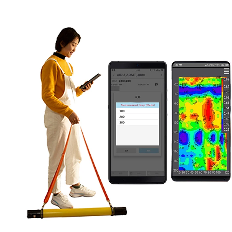 

Профессиональный детектор утечки глубокой воды с большим радиусом действия 3D и электричеством, цена