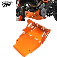 motorcycle aluminum engine guard housing protector skid plate bash frame cover for 390 390 2017 2018 2019 2020 2021