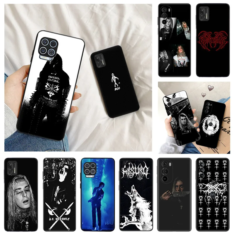 Мягкий чехол для телефона Motorola Moto G8 G9 Power Edge 20 30 Pro G31 G50 G51 G60 G71 G22 G32 G30 G52 ghosteгрин