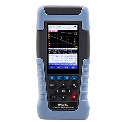 Фото Onefind 28/26 дБ с функциями OLS, OPM, VFL, RJ45, мини-OTDR с обнаружением обесточенных участков до 1 м №2